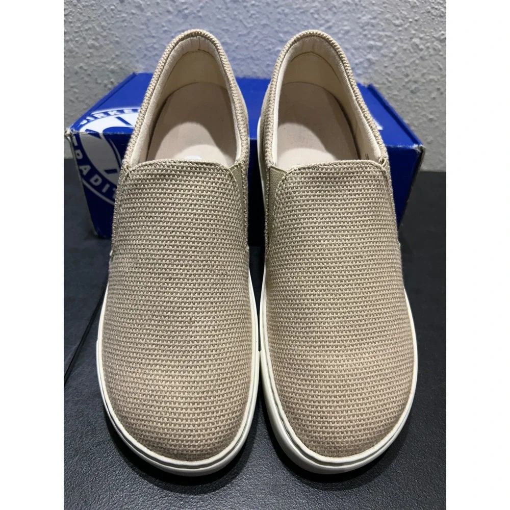 Birkenstock Oswego Textile Sandcastle Beige EU 41 US L10 M8 Mens Womens
